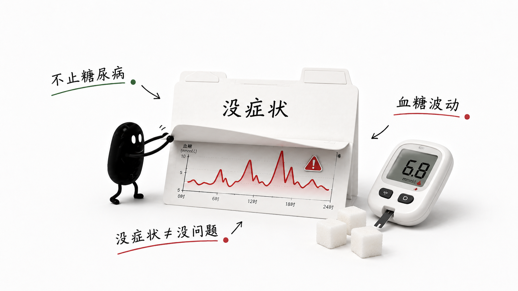知识卡 2:没症状不代表血糖没问题