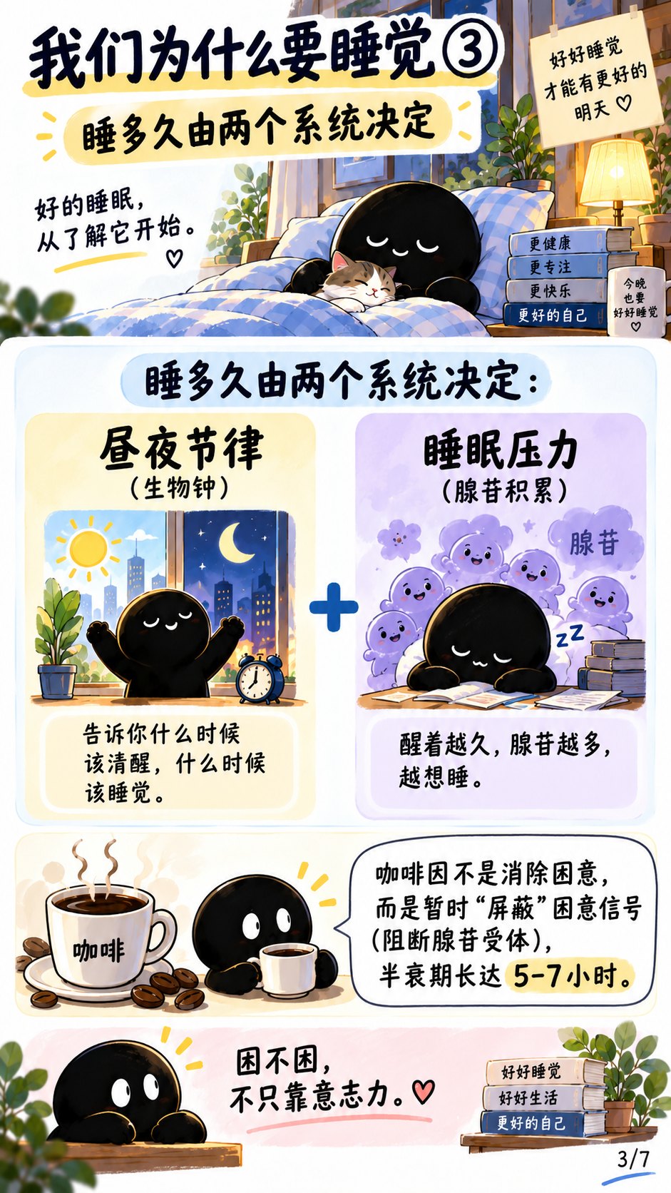 知识卡 1:睡多久由两个系统决定(封面)